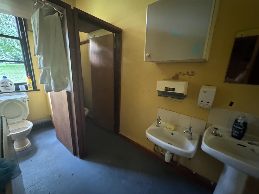 Lot: 117 - DETACHED PROPERTY FOR CONVERSION - View of the toilets
